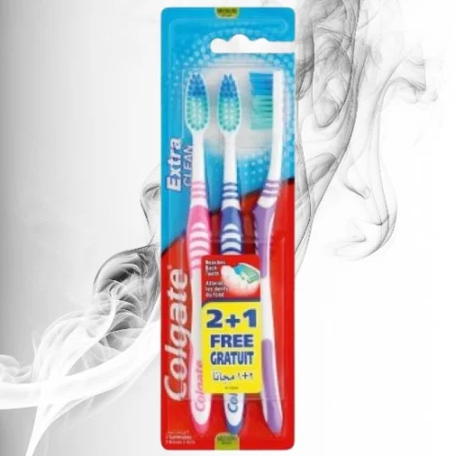 Colgate Periuta de Dinti Extra Clean Medium 3buc 